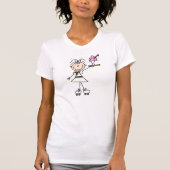 Rollerskating Waitress T-shirt (Voorkant)