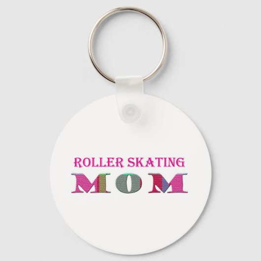 RollerSkatingMam Sleutelhanger (Voorkant)