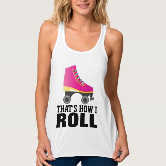 ROLLERSKEREN, DAT IS HOE IK T-SHIRTS ROL (Voorkant)