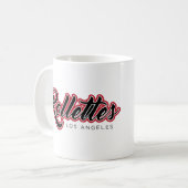 Rollettes mok zwarte logo (Voorkant links)