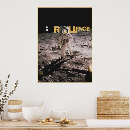 Rollface Sushi Co. v3 Poster (Keuken)