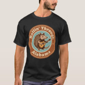Rollin Door Alabama Armadillo Grappig T-shirt (Voorkant)