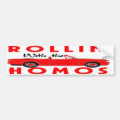 ROLLIN HOMOS BUMPERSTICKER (Voorkant)