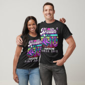 Rollin' in 10 Geweldige 2012 Roller Skating 10th B T-shirt (Unisex)