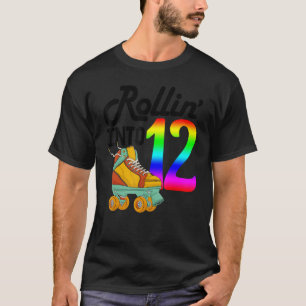 Rollin In 12 Vrouwen Schaatsen Rolling Schoenen Ge T-shirt