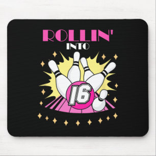 Rollin in 16 Bowling verjaardagsfeestje 16. Boys G Muismat