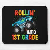 Rollin' in 1e klas monstertruck 100e dag van muismat (Voorkant)