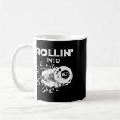 Rollin In 60 Biljart 60ste Verjaardag Vlammende Bi Koffiemok (Links)