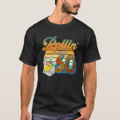 Rollin' in 60th Birthday Bowler 60 Years Old Bow T-shirt (Voorkant)