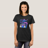 Rollin in 7 Bowling 7th Bowling Birthday T-shirt (Voorkant volledig)