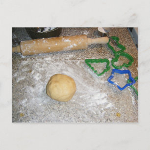 Rollin in Dough Cookie Baking Foodie Food Briefkaa Briefkaart