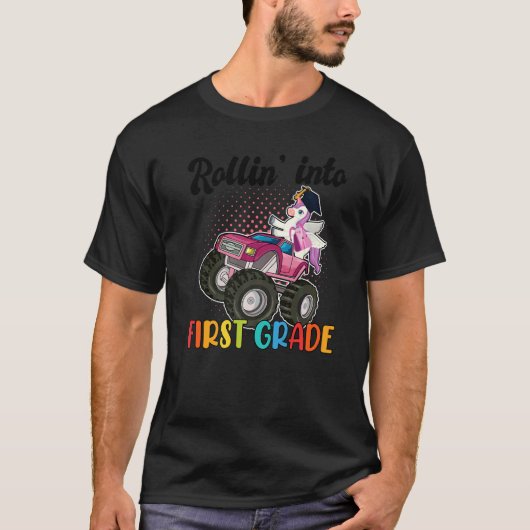 Rollin' in Eerste graad 1ste graad 1 T-shirt (Voorkant)