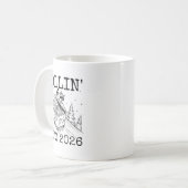 Rollin' Into 2026, 2026 Snarky New Year  Koffiemok (Voorkant links)