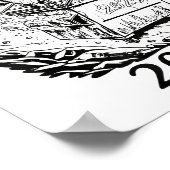 Rollin’ Into 2026 Dumpster Fire New Year Party Fun Poster (Hoek)