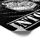 Rollin' Into 2026 Funny Raccoon Dumpster Fire Art Poster (Hoek)