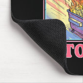 Rollin' Into 2026 Funny Raccoon Meme Happy New Yea Muismat (Hoek)