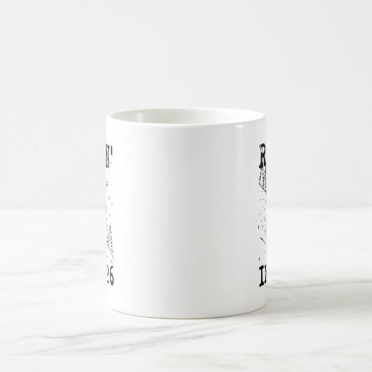 Rollin’ Into 2026 Raccoon Dumpster Fire Funny New  Koffiemok (Center)