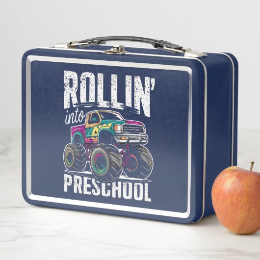 Rollin' Into Preschool Monster Truck Terug naar sc (In situ)