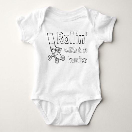 Rollin met de homo's romper (Voorkant)