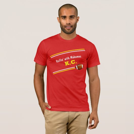 Rollin met Mahouses Kansas City Skyline T-shirt (Voorkant volledig)