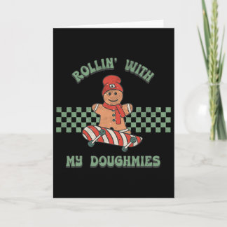 Rollin Met Mijn Deegvrienden Retro Gemberkoekman S Kaart