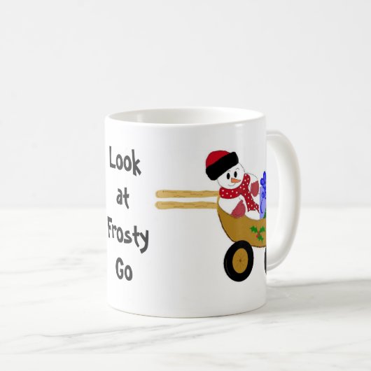 Rollin' Snowman Koffiemok (Voorkant rechts)