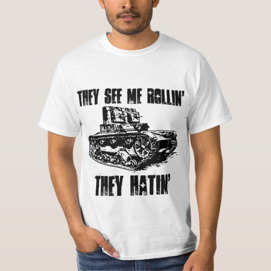 Rollin' Tank Shirt (Voorkant)