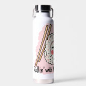 🍣 Rollin' with My Besties 🥢 Waterfles (Voorkant)