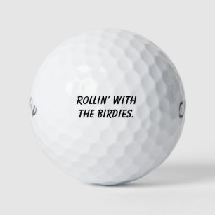 'Rollin' With The Birdies' Golf Crews Persoonlijkh Golfballen