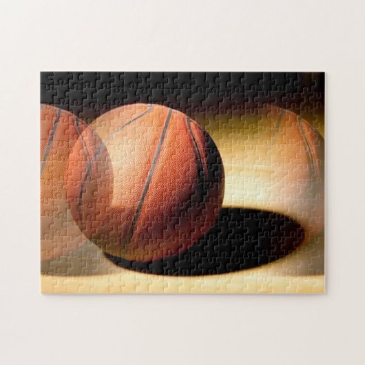 Rolling Basketball Legpuzzel (Horizontaal)