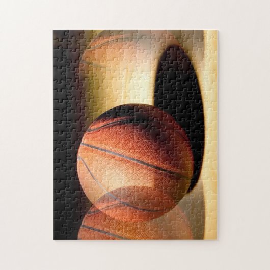 Rolling Basketball Legpuzzel (Verticaal)