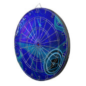 Rolling Blue: de klassieke gazon kom Dartbord (Voorkant Rechts)