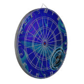 Rolling Blue: de klassieke gazon kom Dartbord (Voorkant Links)