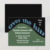 Rolling Downhill, 40e verjaardag Kaart (Voorkant / Achterkant)