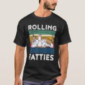 Rolling Fatties Ca Cat T-shirt (Voorkant)