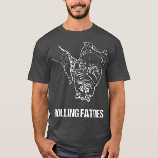 Rolling Fatties Cat T-shirt