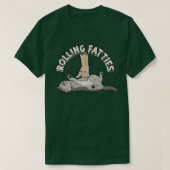 Rolling Fatties Cat TShirt (Design voorkant)