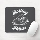 Rolling Fatties Dog Dachshund Weed Wiener Dog Love Muismat (Met muis)