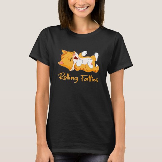 Rolling Fatties Kat 2 T-shirt (Voorkant)