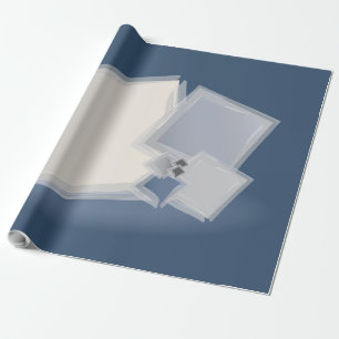 Rolling Fibonacci-vierkantjes Cadeaupapier