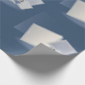 Rolling Fibonacci-vierkantjes Cadeaupapier (Hoek)