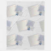 Rolling Fibonacci-vierkantjes Fleece Deken (Voorkant)