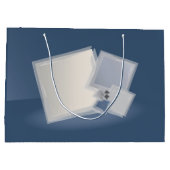 Rolling Fibonacci-vierkantjes Groot Cadeauzakje (Achterkant)