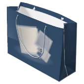 Rolling Fibonacci-vierkantjes Groot Cadeauzakje (Achterkant Gekanteld)