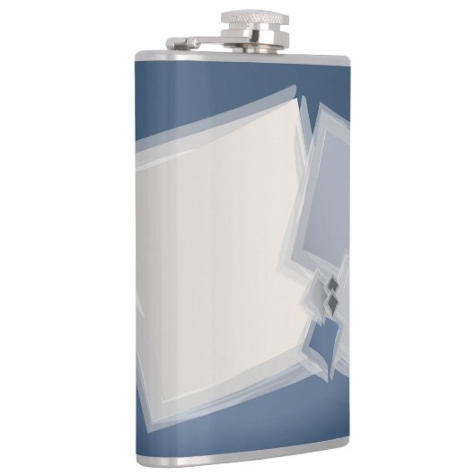 Rolling Fibonacci-vierkantjes Heupfles (Rechts)