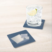 Rolling Fibonacci-vierkantjes Kartonnen Onderzetters (Insitu)