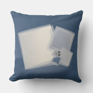 Rolling Fibonacci-vierkantjes Kussen