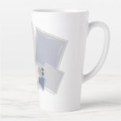 Rolling Fibonacci-vierkantjes Latte Mok (Rechts)