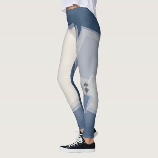 Rolling Fibonacci-vierkantjes Leggings (Links)