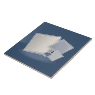 Rolling Fibonacci-vierkantjes Tegeltje